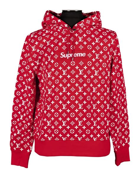 supreme louis vuitton bluza|supreme x louis vuitton sweatshirt.